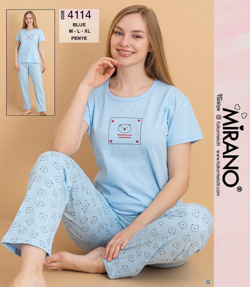 MIRANO WOMEN 1/2 SLEEVE PANTS 4114 (1003-MIR)