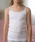 Girls' Sleeveless Undershirt – Thin Plane Doucette