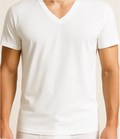 Men's Half-Sleeve V-Neck Undershirt BYD