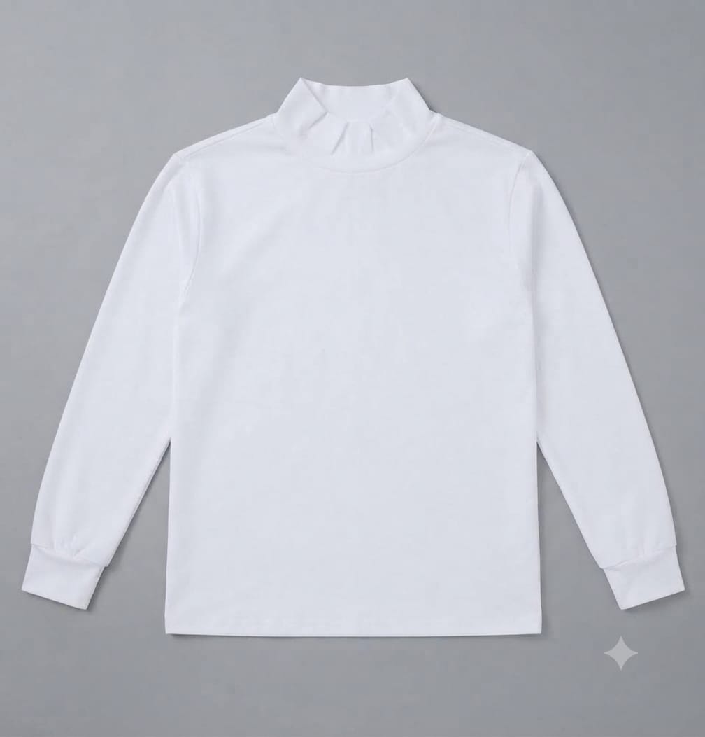 Long sleeves cotton kids shirt